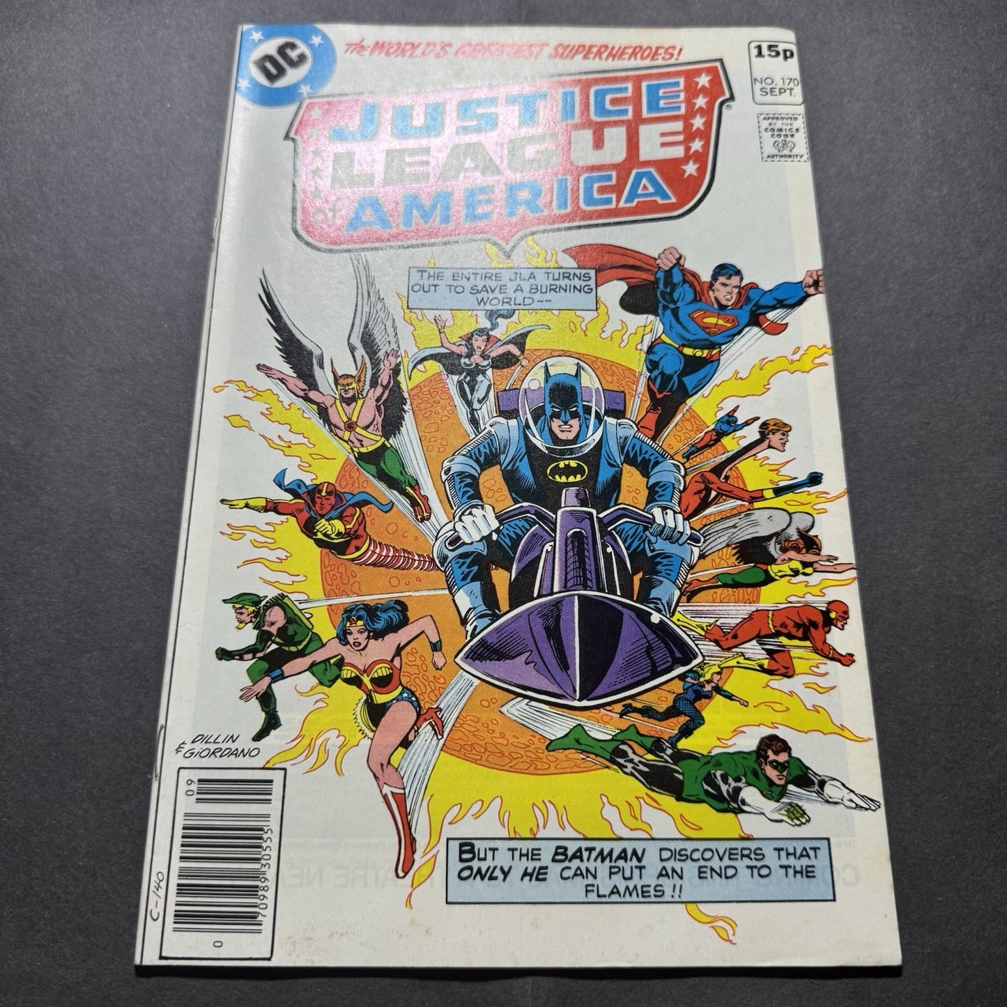 Justice League 170 - Bronze Age Dc Comics 1979