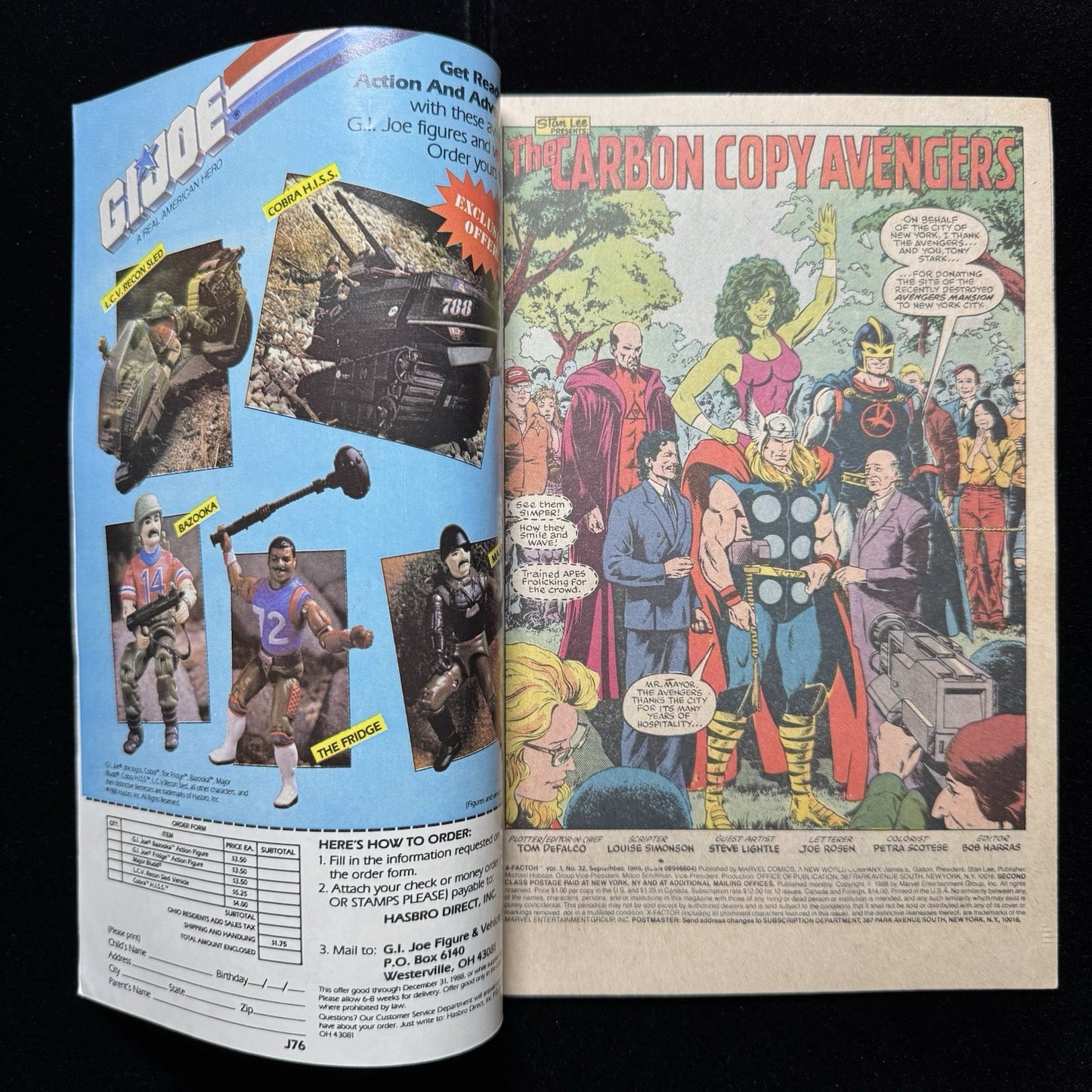 X-Factor 32 - 1st Appearance Of N’astirh - Copper Age Marvel Comics 1988