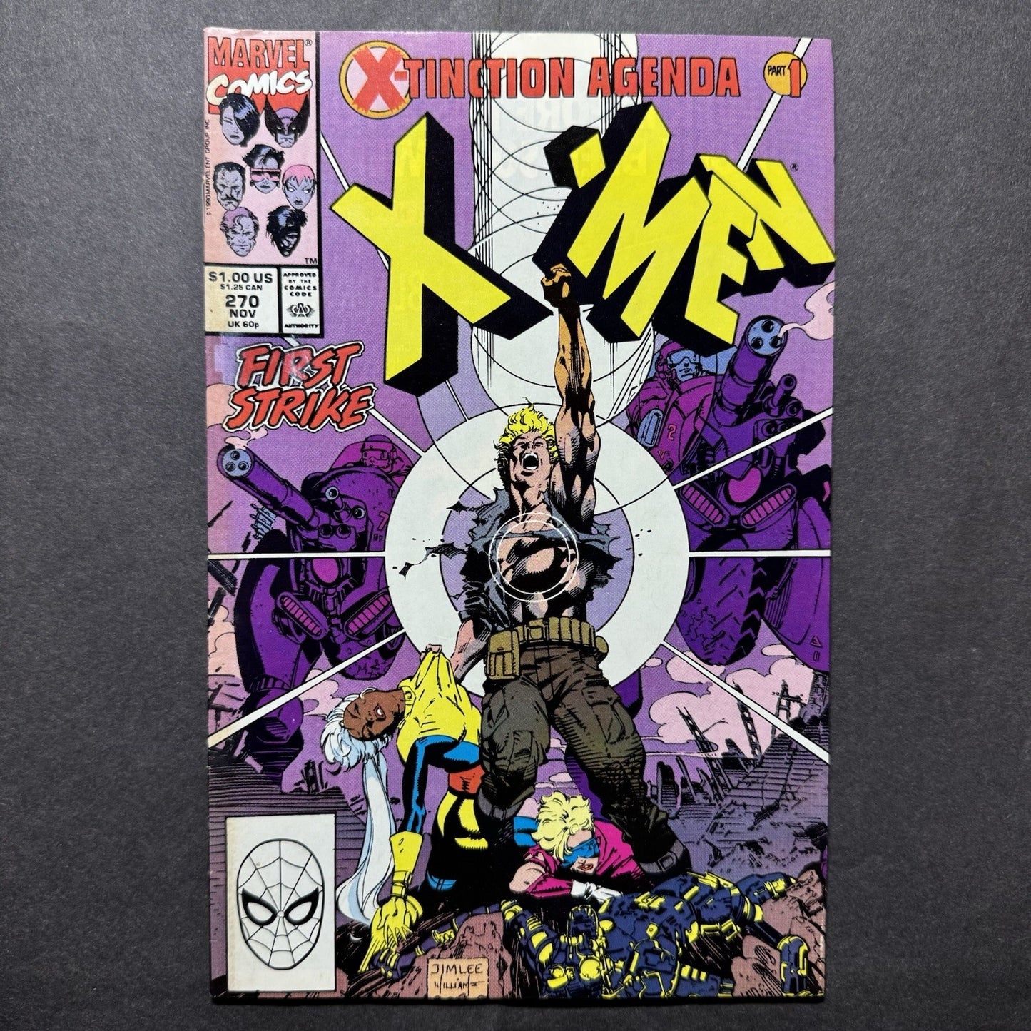 Uncanny X-Men 270/ Copper Age Marvel Comics 1990
