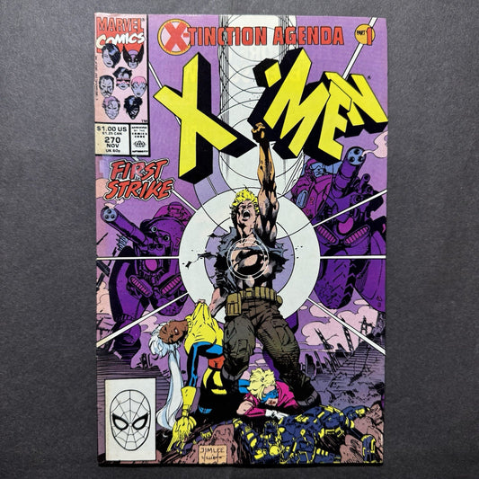 Uncanny X-Men 270/ Copper Age Marvel Comics 1990