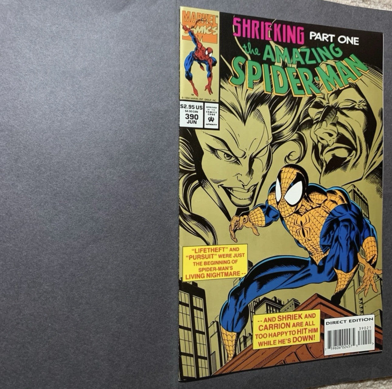 Amazing Spider-Man 390 - Modern Age Marvel Comics 1994