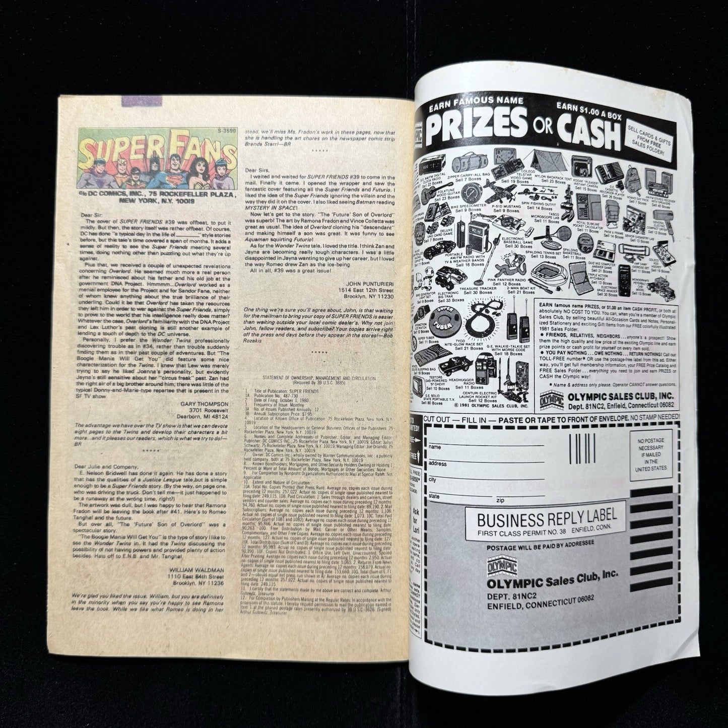Super Friends 44 - Bronze Age Dc Comics 1981