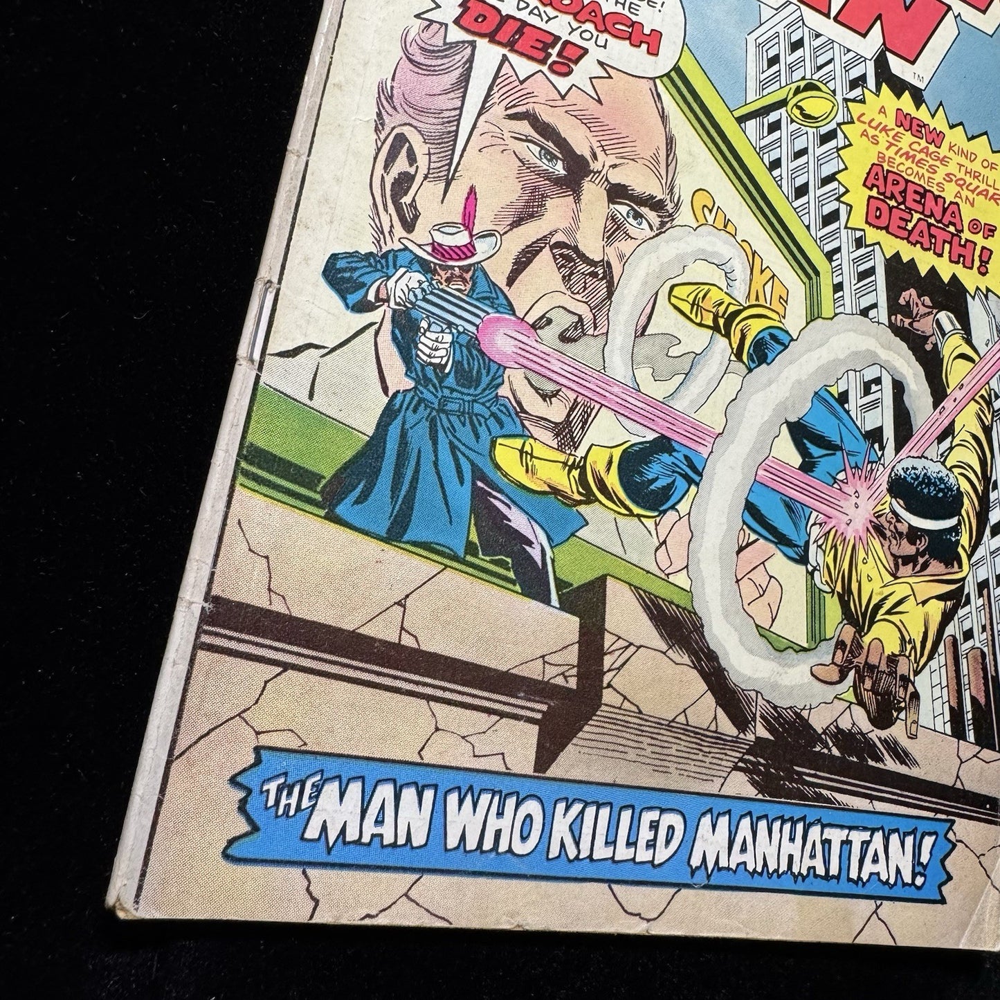 Power Man 28 - 1st Appearance Of Cockroach - Bronze Age Marvel Comics 1975