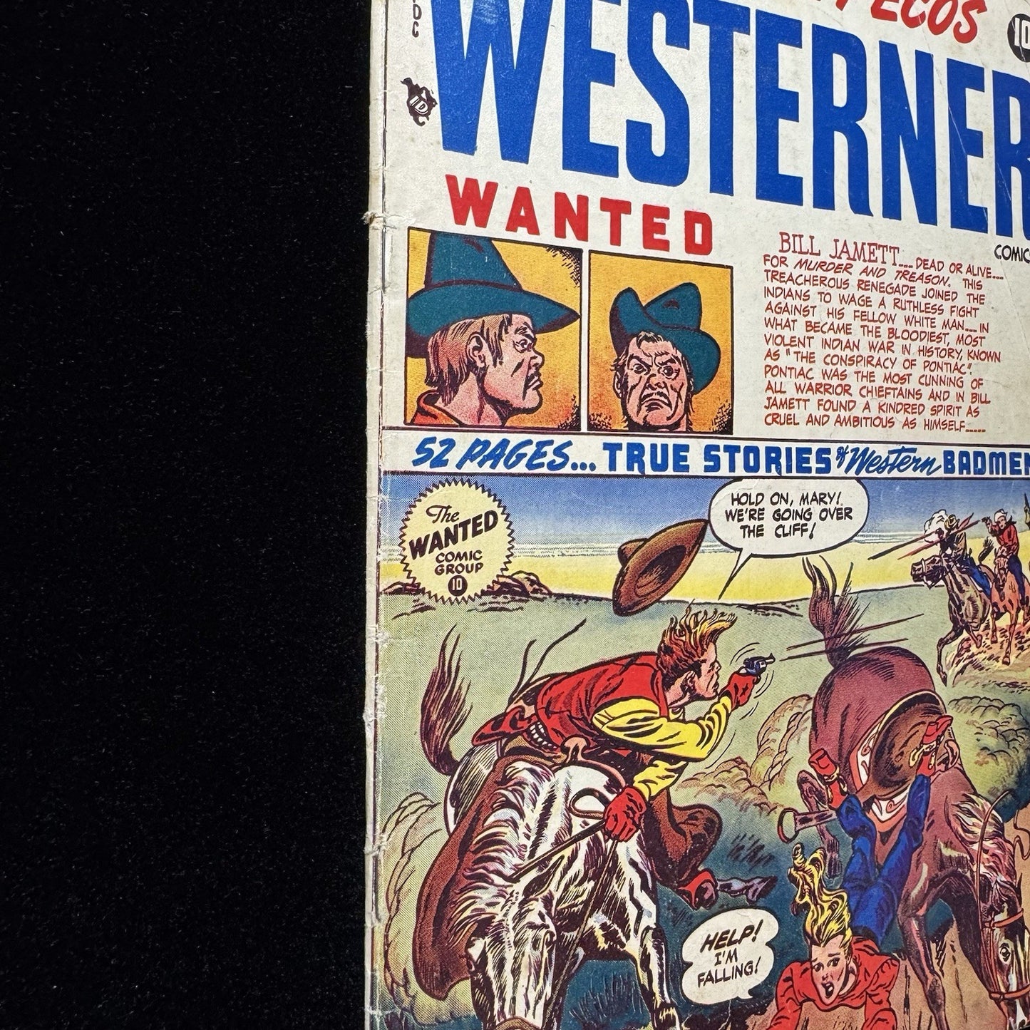 Westerner 15 - Golden Age Orbit-Wanted Comics 1948