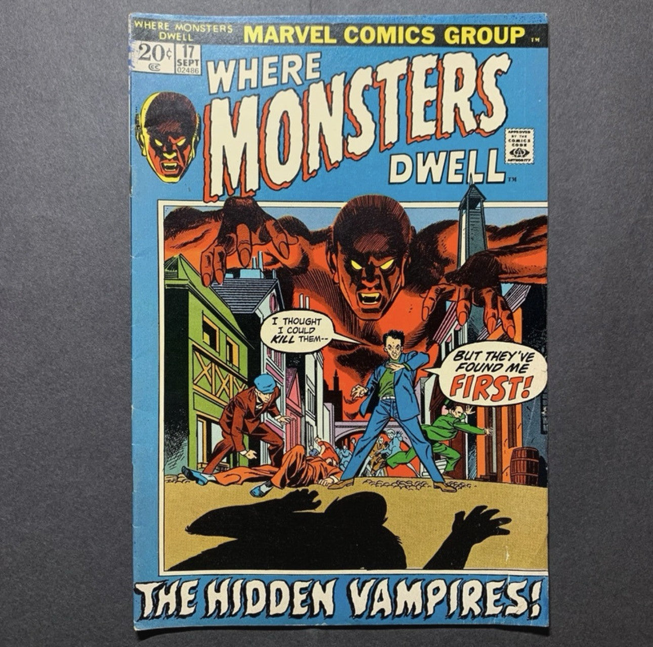 Where Monsters Dwell 17 - Bronze Age Marvel Comics 1972