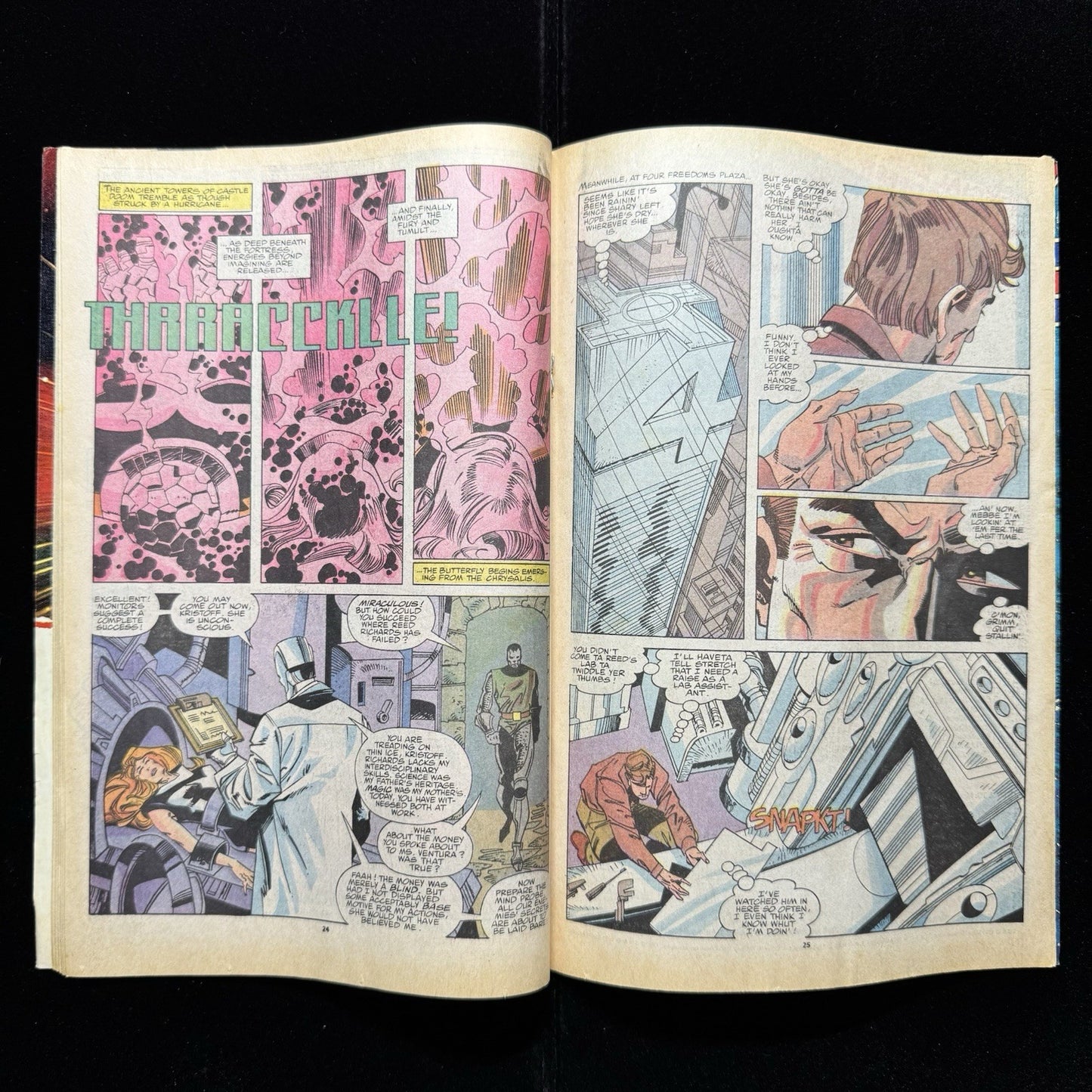 Fantastic Four 350 - Doctor Doom Cover - Copper Age Marvel Comics 1991