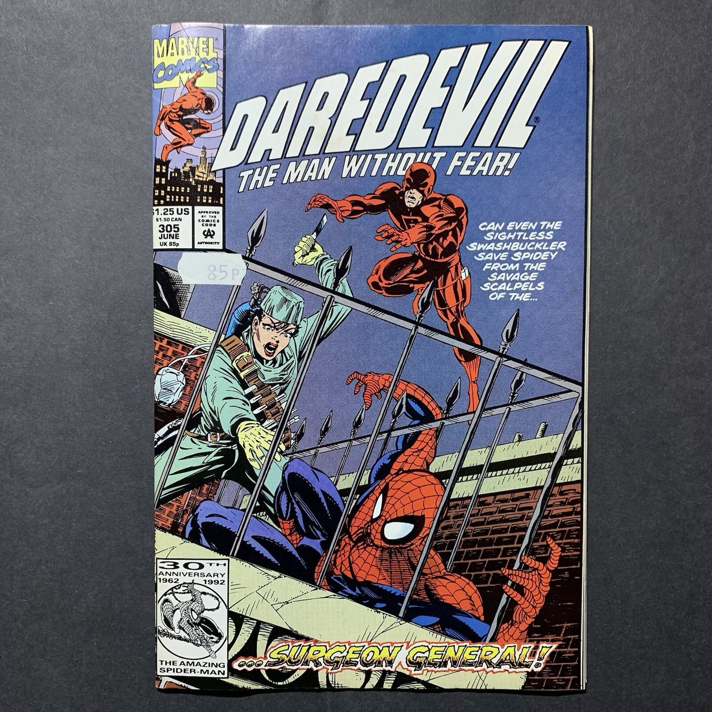 Daredevil 305/ Modern Age Marvel Comics 1992