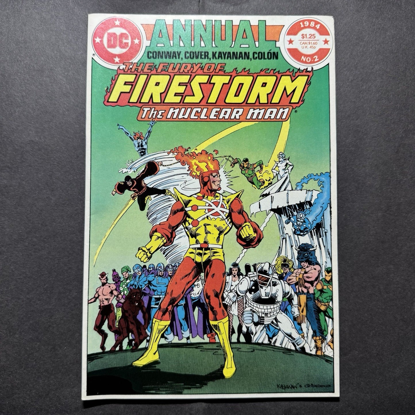 Firestorm Annual 2 - Copper Age Dc Comics 1984