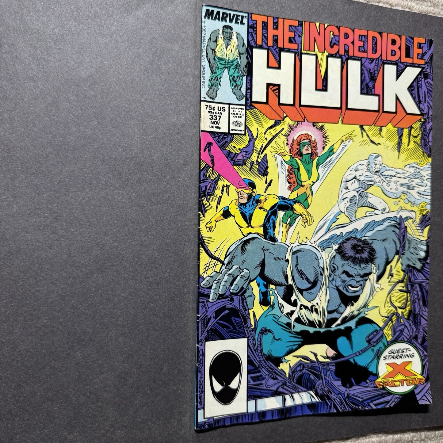 Incredible Hulk 337/ Copper Age Marvel Comics 1987