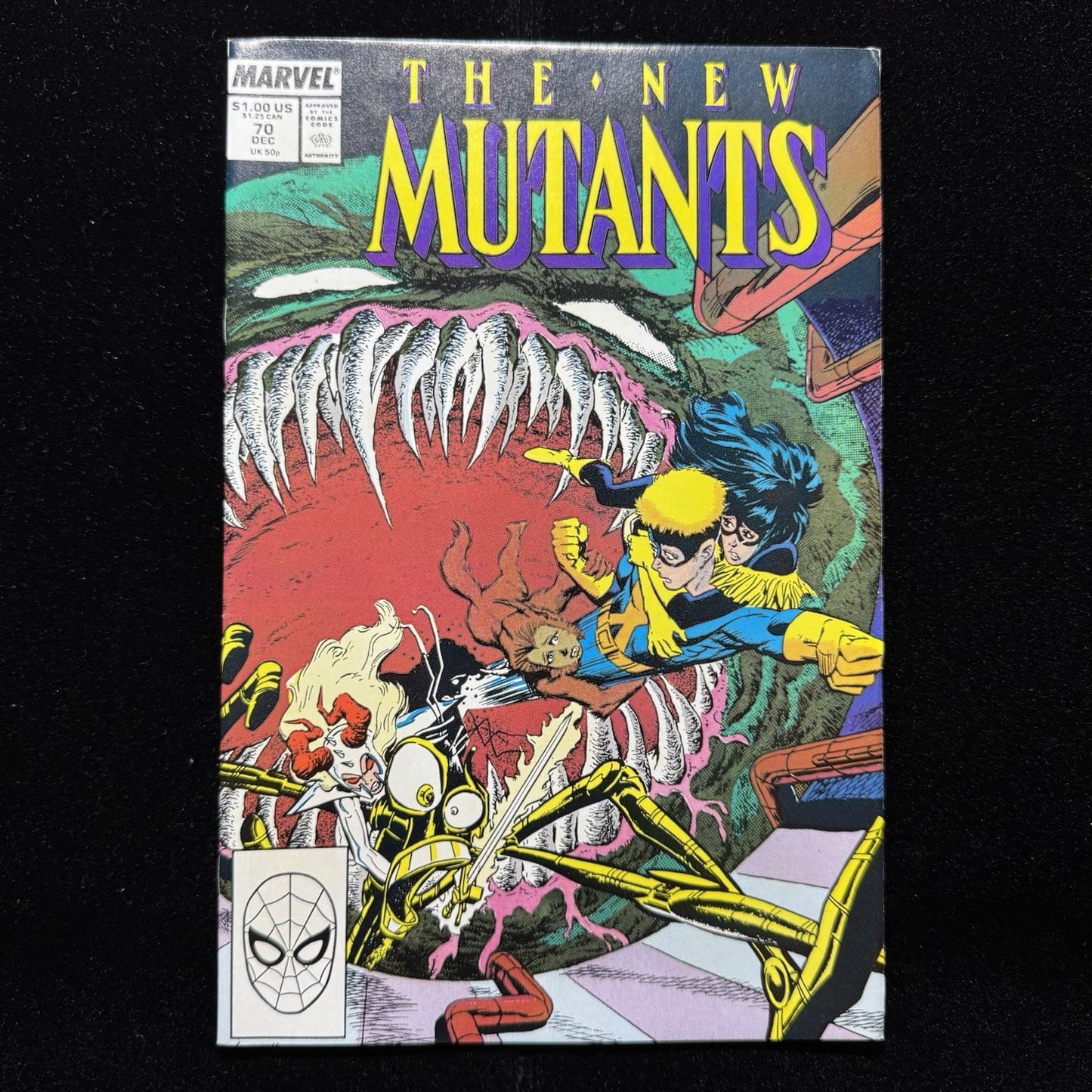 New Mutants 70 - Copper Age Marvel Comics 1988