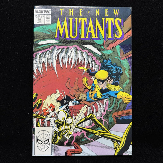 New Mutants 70 - Copper Age Marvel Comics 1988