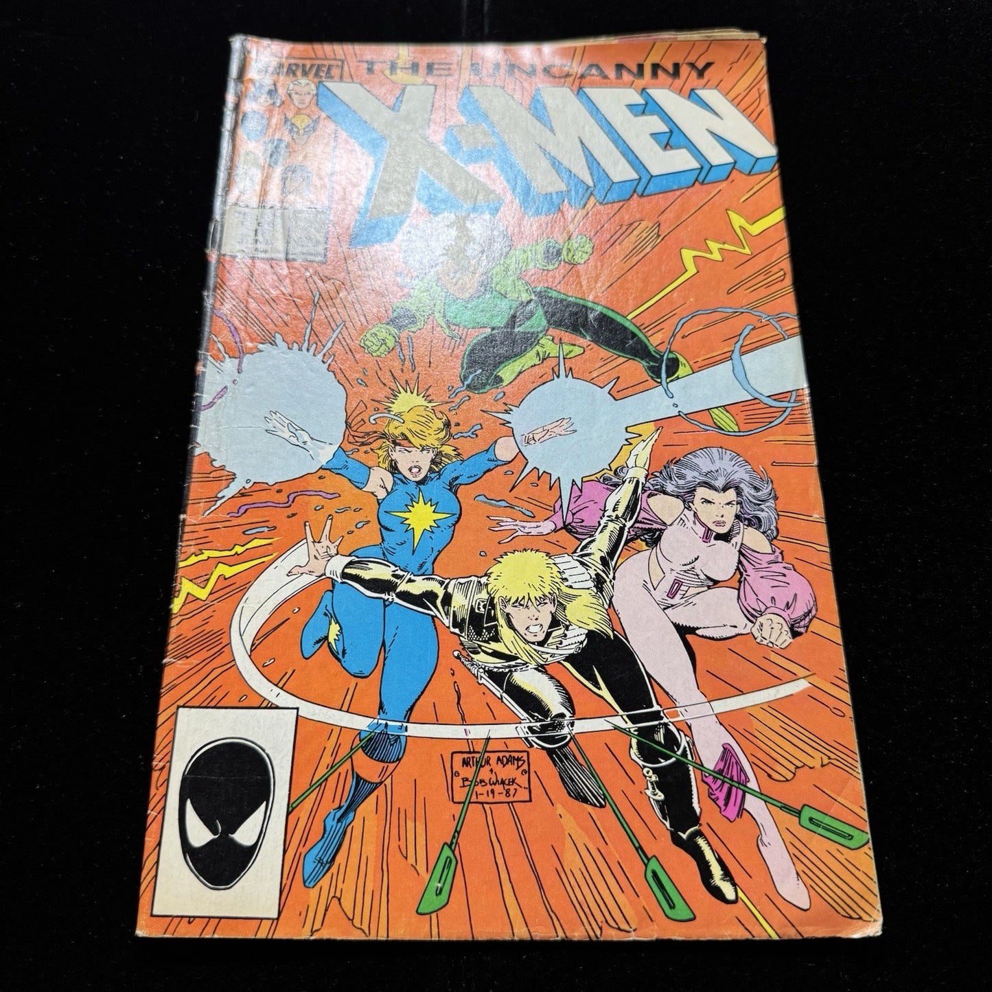 Uncanny X-Men 223 And 218 - Comic Bundle - Copper Age Marvel Comics 1987
