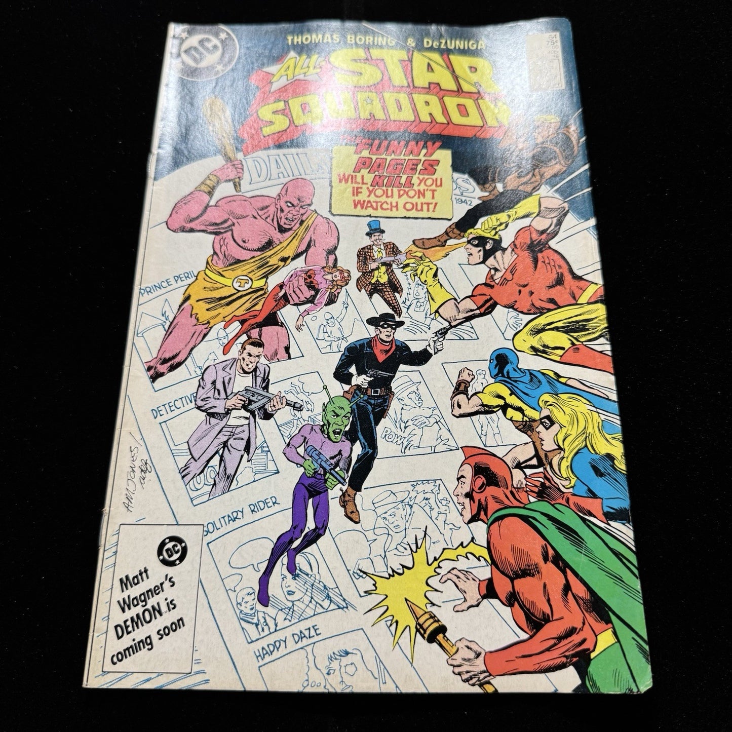 All Star Squadron 64 - Copper Age Dc Comics 1986