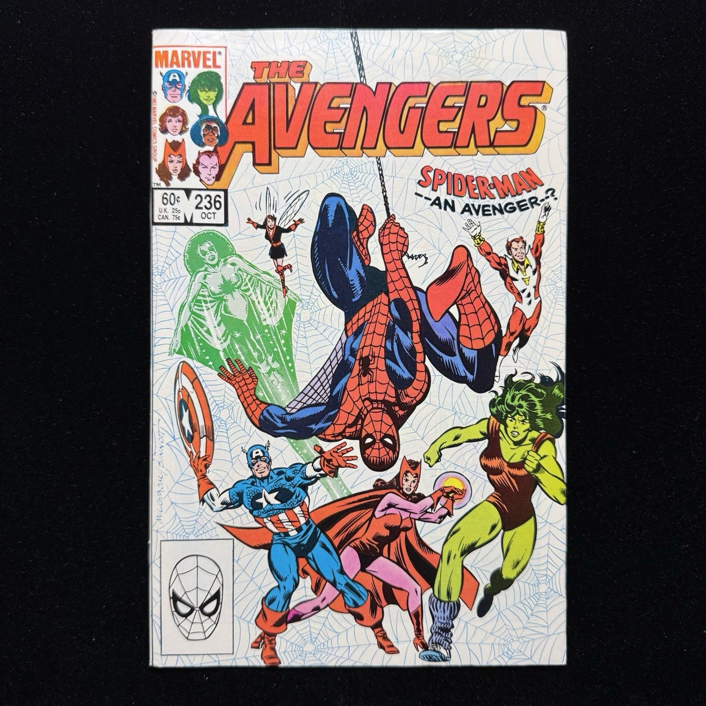 Avengers 236 - Spider-Man Is Denied Membership To Avengers - Bronze Age 1983