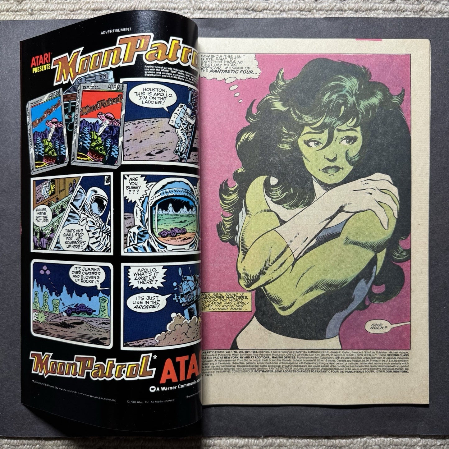 Fantastic Four 266 - Copper Age Marvel Comics 1984