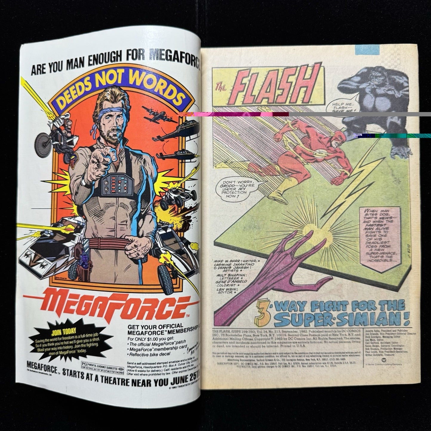 Flash 313 - Bronze Age Dc Comics 1982