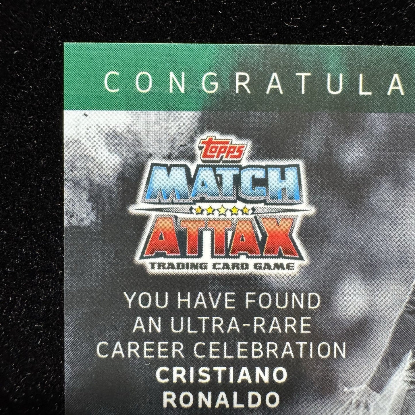 Cristiano Ronaldo Career Celebration Ultra Rare Topps Match Attax Euro 2024