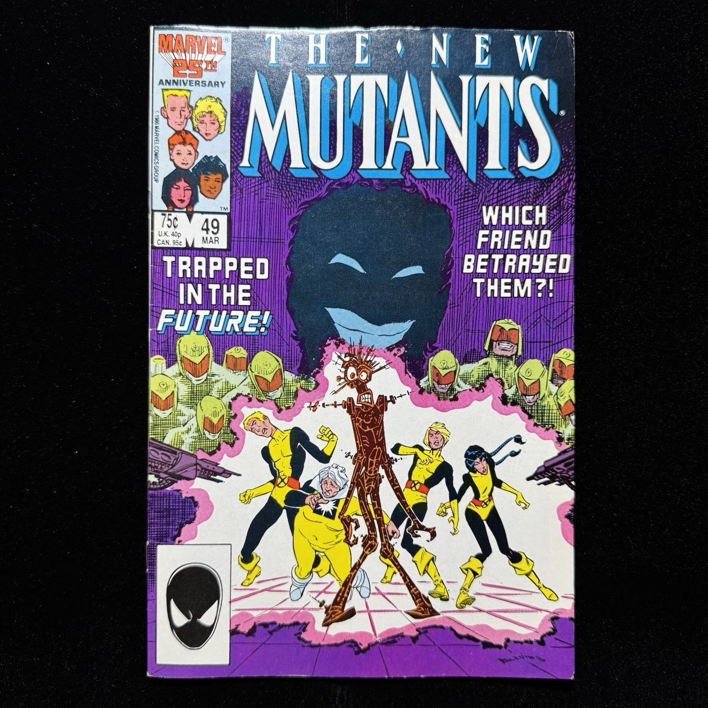 New Mutants 49 - Copper Age Marvel Comics 1987