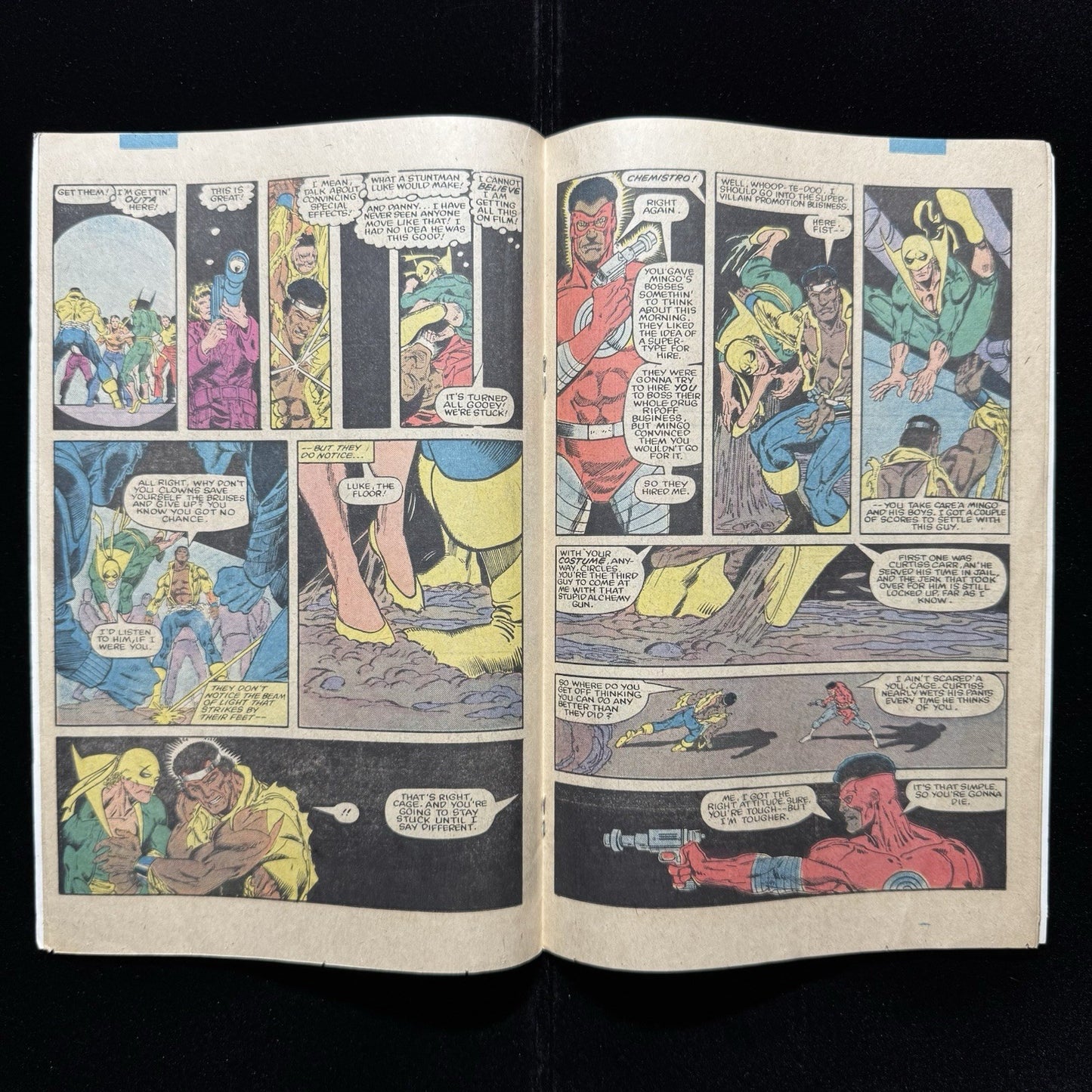 Power Man And Iron Fist 93 - 1st App Chemistro - Bronze Age Marvel Comics 1983