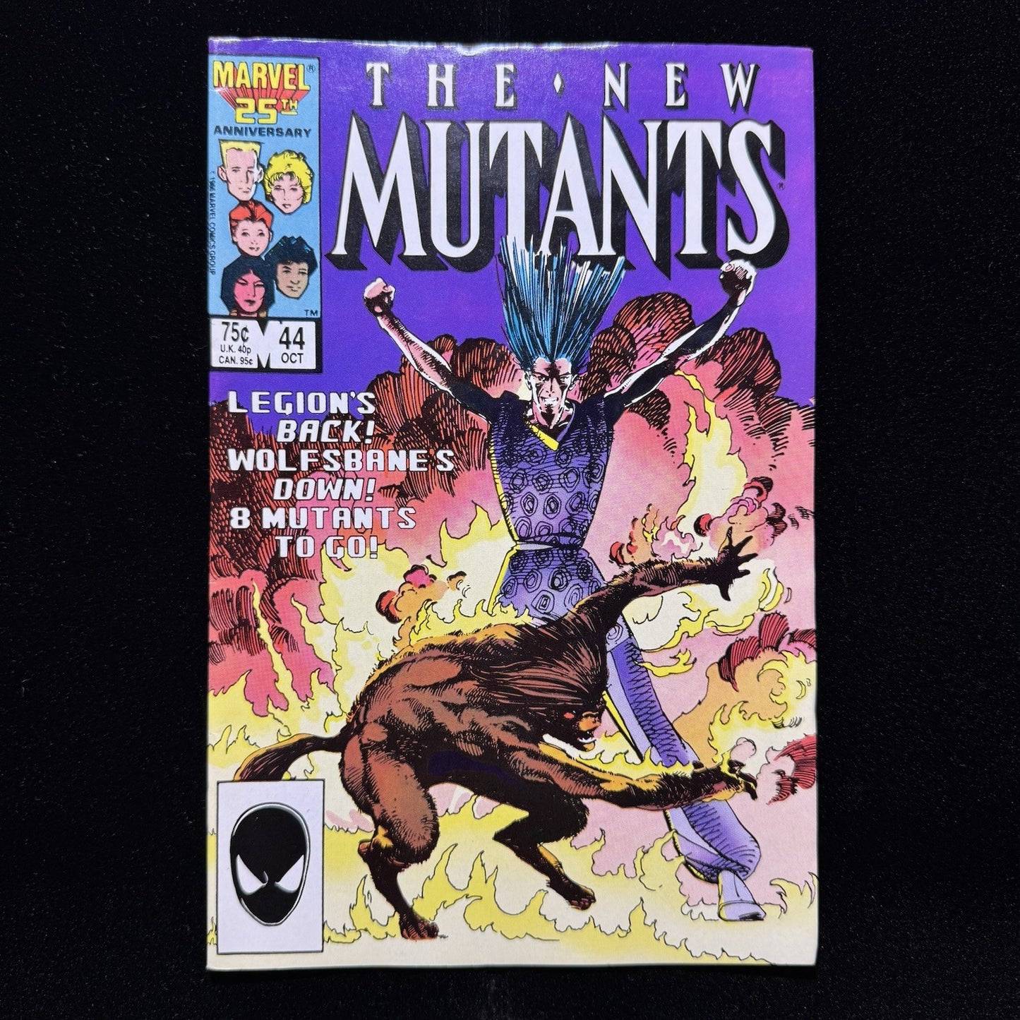 New Mutants 44 - Copper Age Marvel Comics 1986