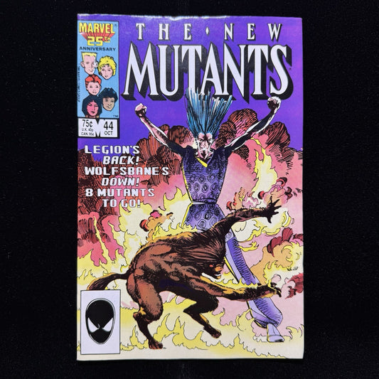 New Mutants 44 - Copper Age Marvel Comics 1986