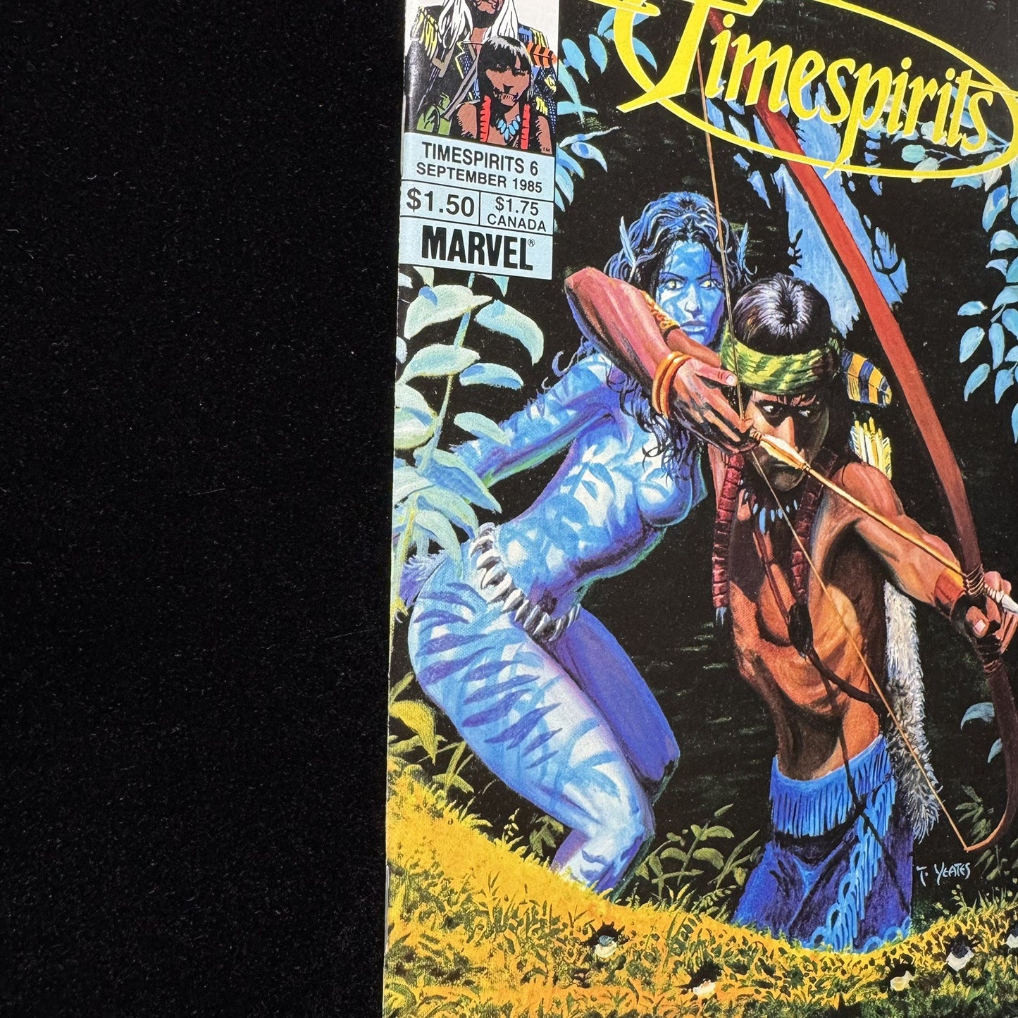 Timespirits 6/ Copper Age Epic/Marvel Comics 1984/ 9.4