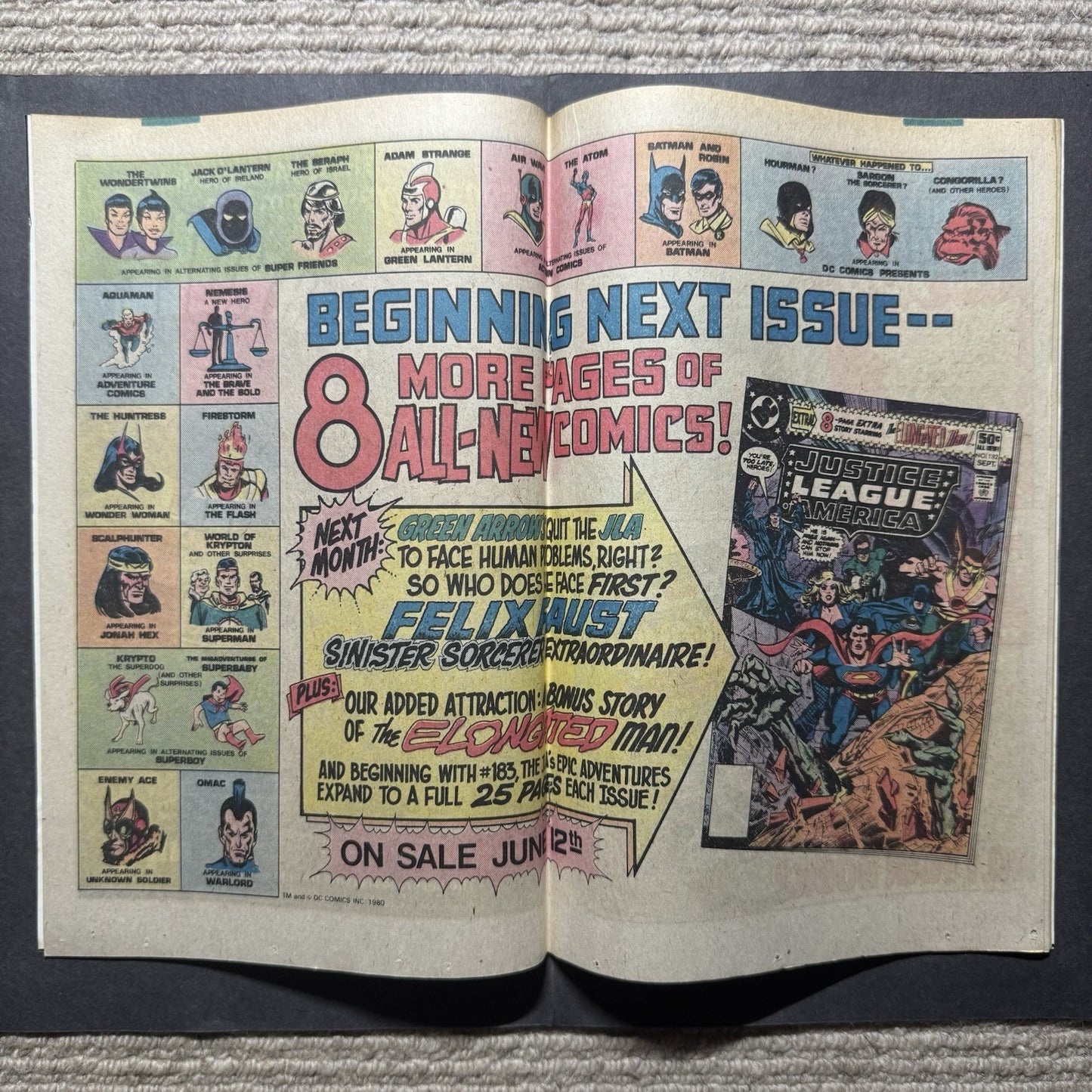 Justice League 181 - Bronze Age Dc Comics 1980