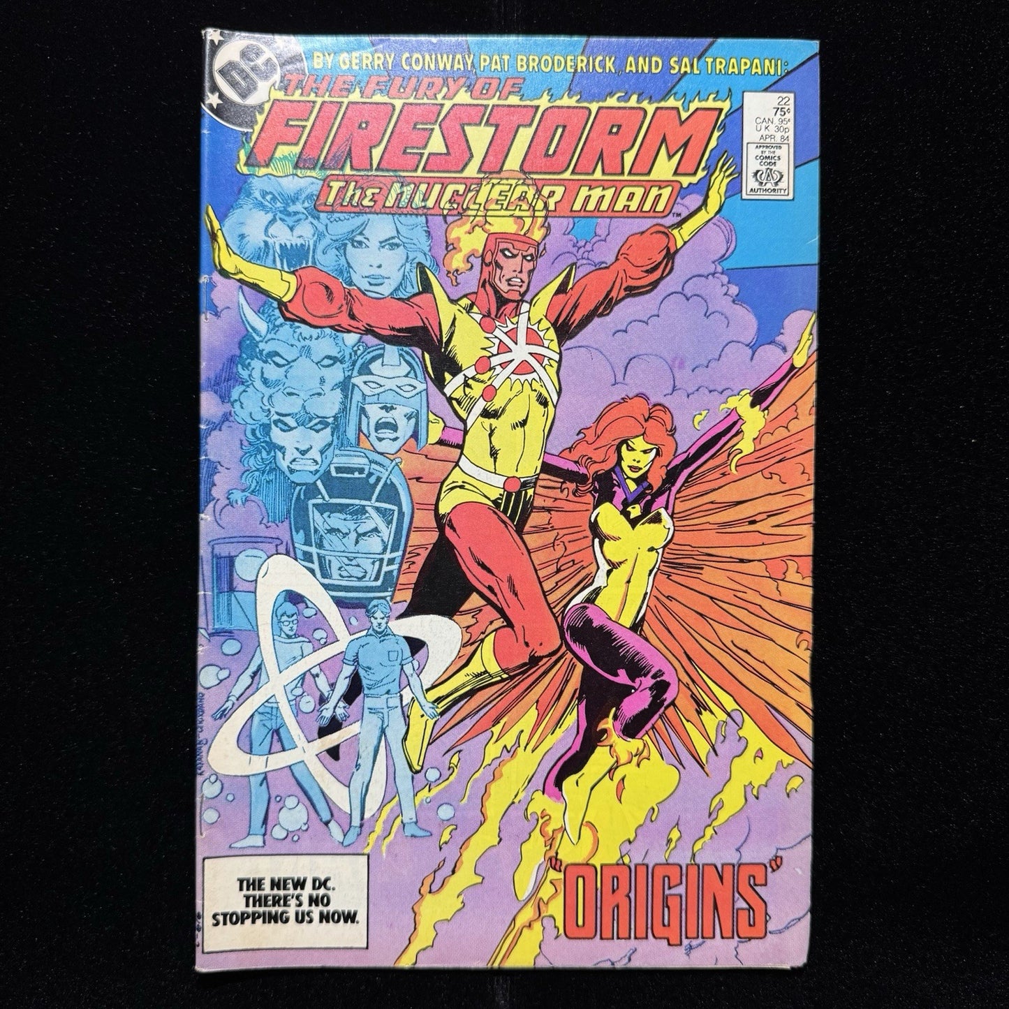 Firestorm The Nuclear Man - Origin Of Firestorm - Copper Age Dc Comics 1984