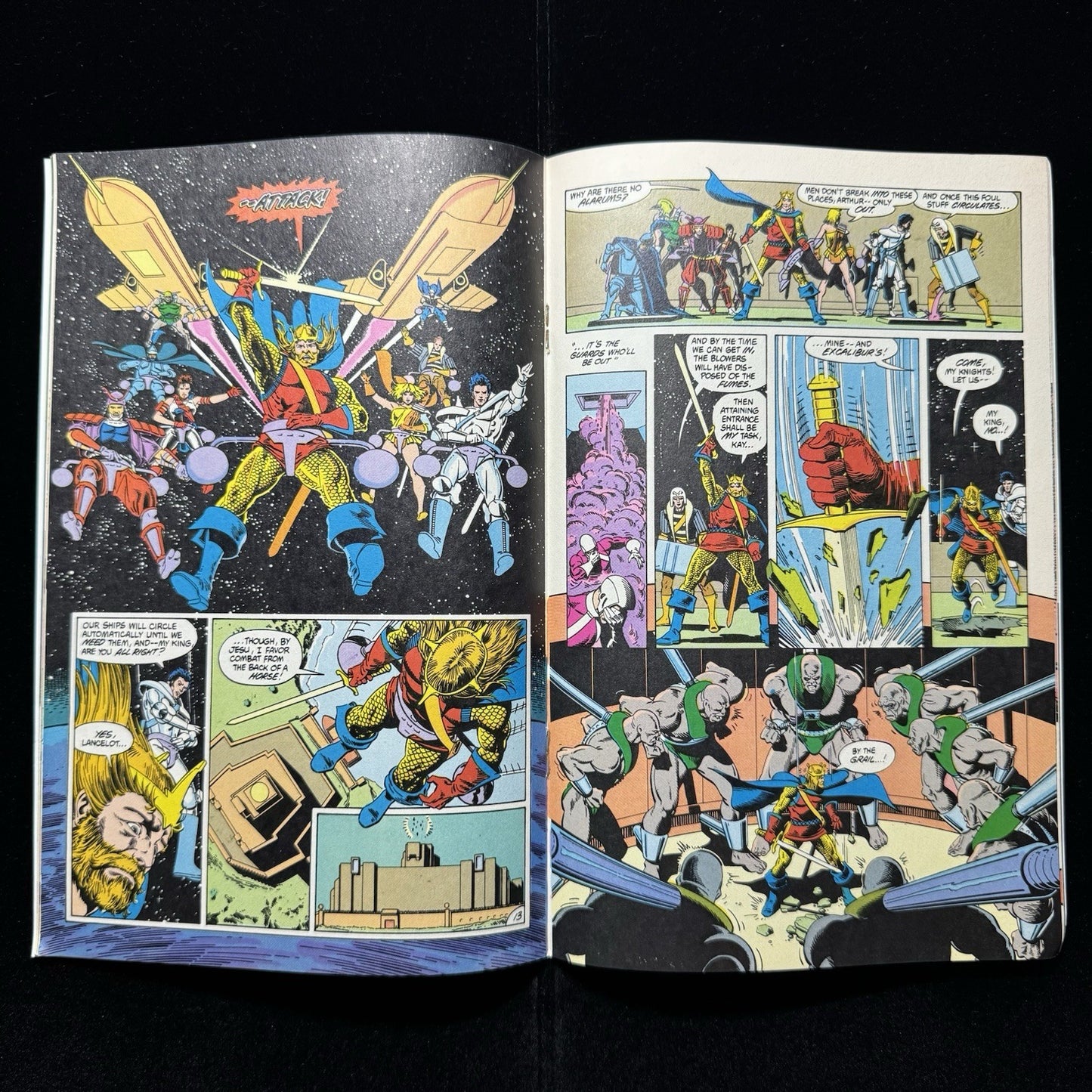 Camelot 3000 7 - Bronze Age Dc Comics 1983