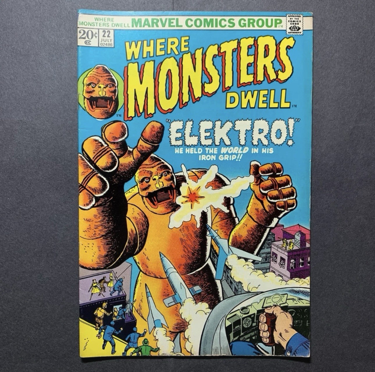 Where Monsters Dwell 22 - Bronze Age Marvel Comics 1973