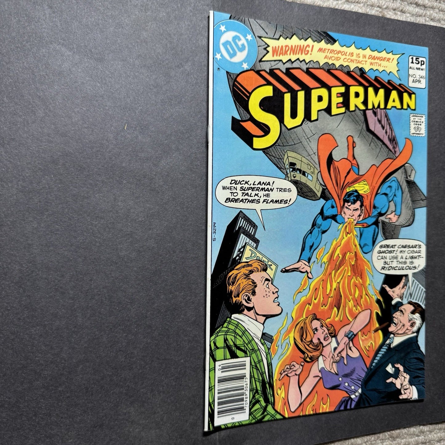 Superman 346 - Bronze Age Dc Comics 1980