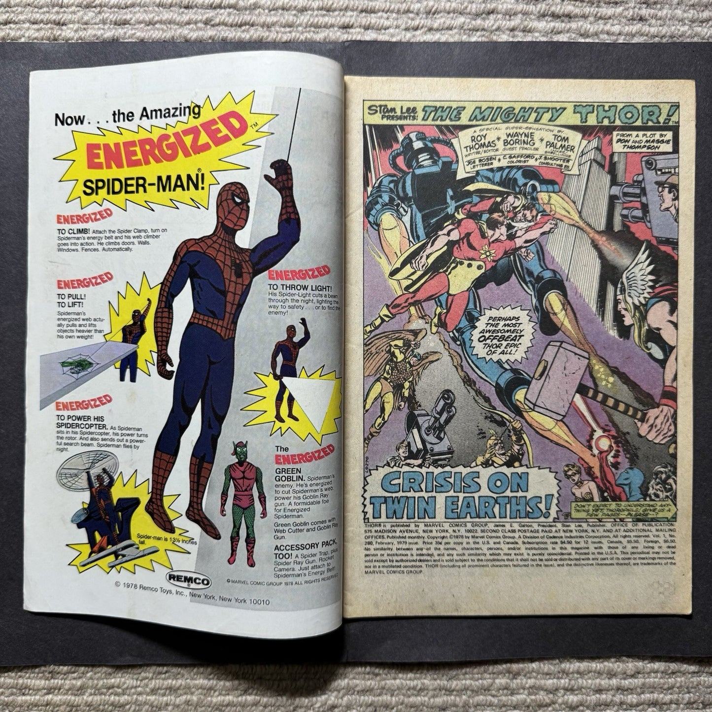 Thor 280 - Bronze Age Marvel Comics 1978
