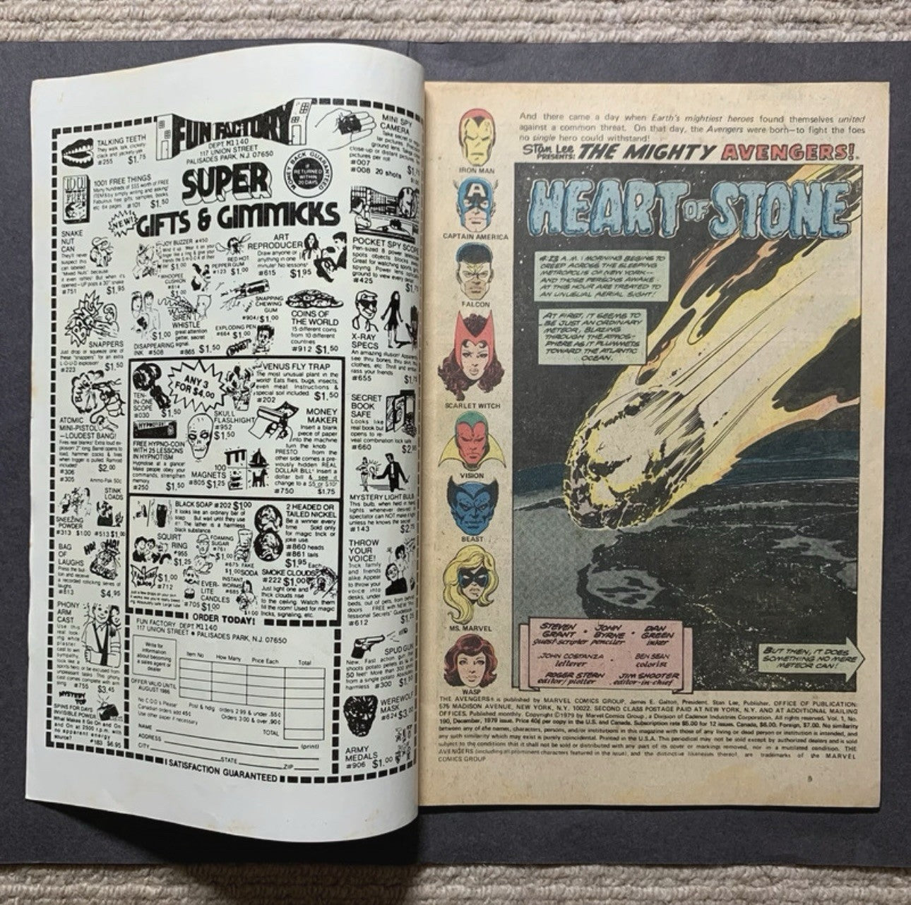 Avengers 190/ Bronze Age marvel comics 1979