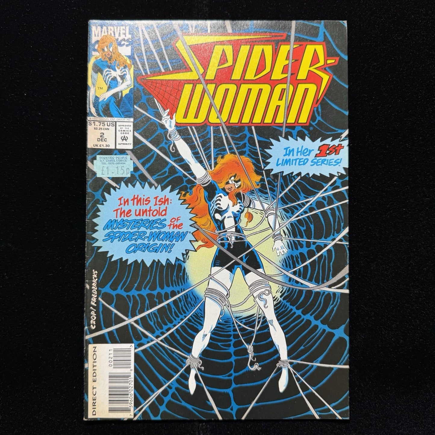 Spider-Woman 2 - Copper Age Marvel Comics 1993