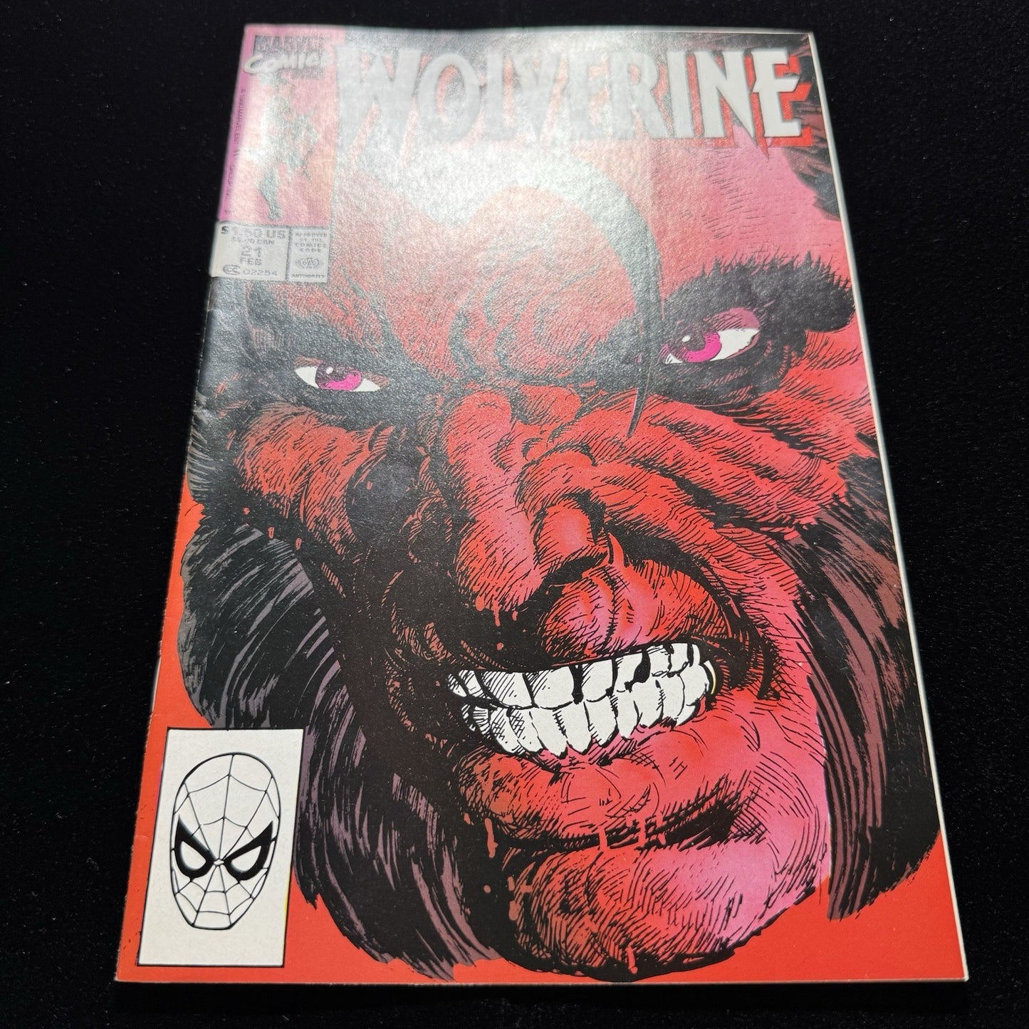 Wolverine 21 - Copper Age Marvel Comics 1990