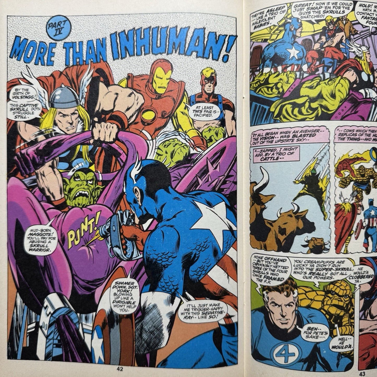 Kree Skull War 1 -  Bronze Age Marvel Comics 1983