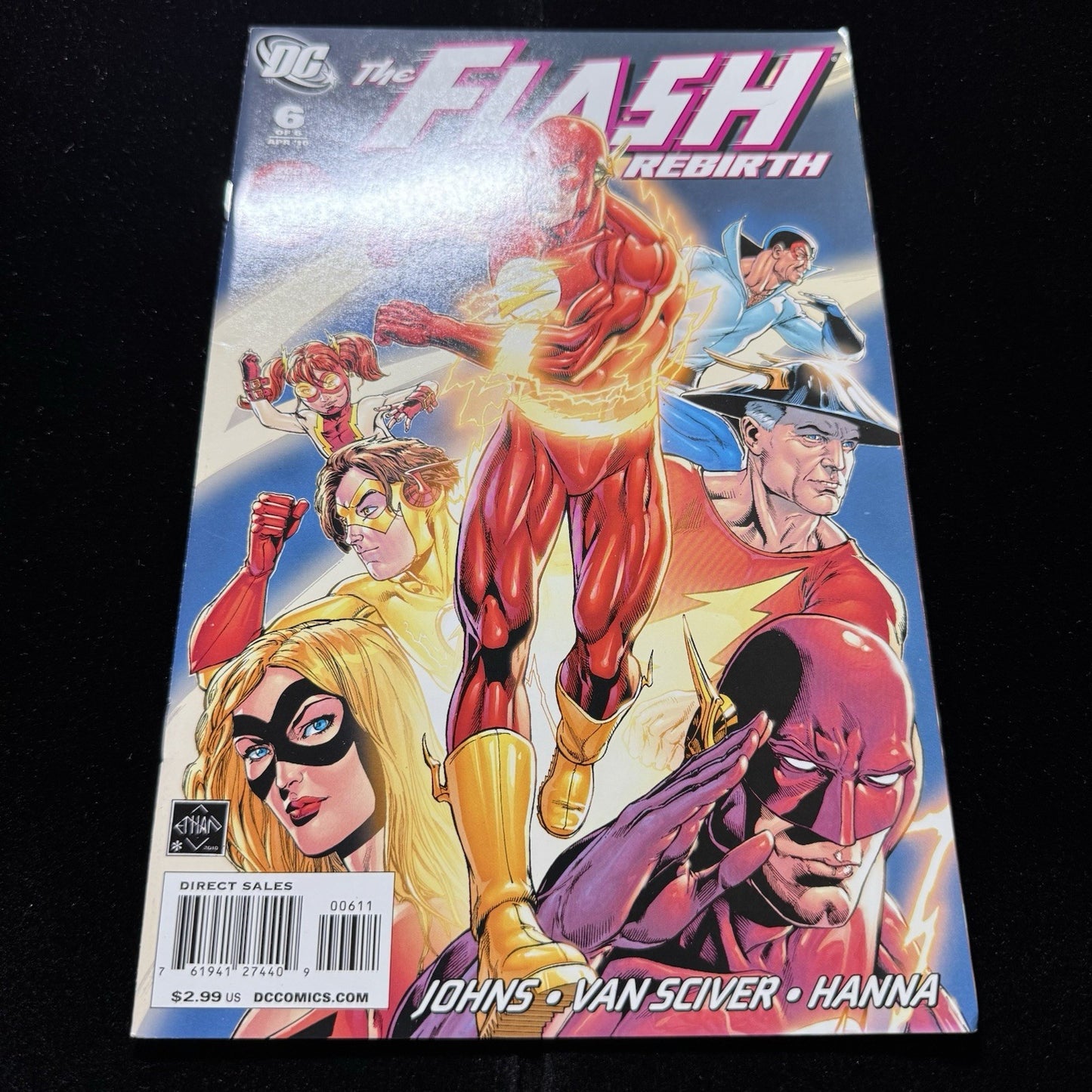 Flash Rebirth 6 - Modern Age Dc Comics 2010
