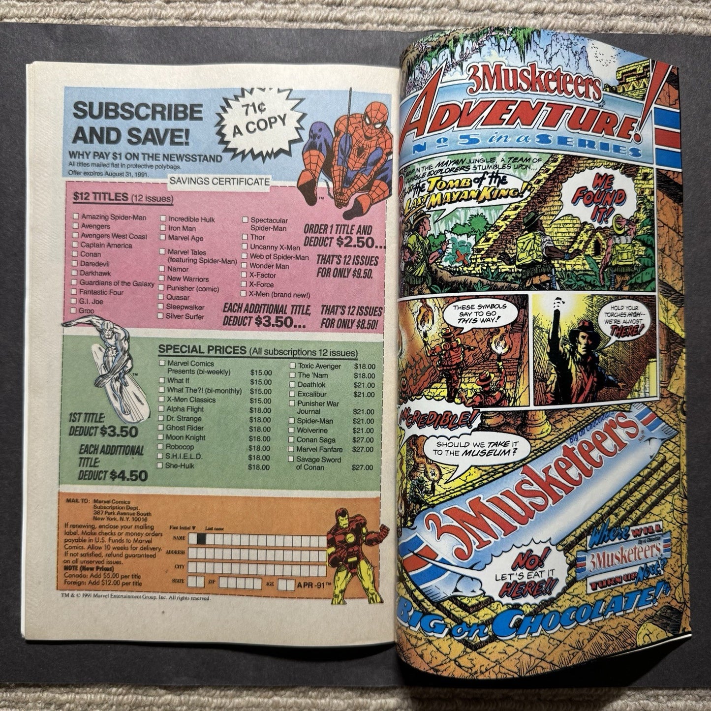 Iron Man 269 - Copper Age Marvel Comics 1991
