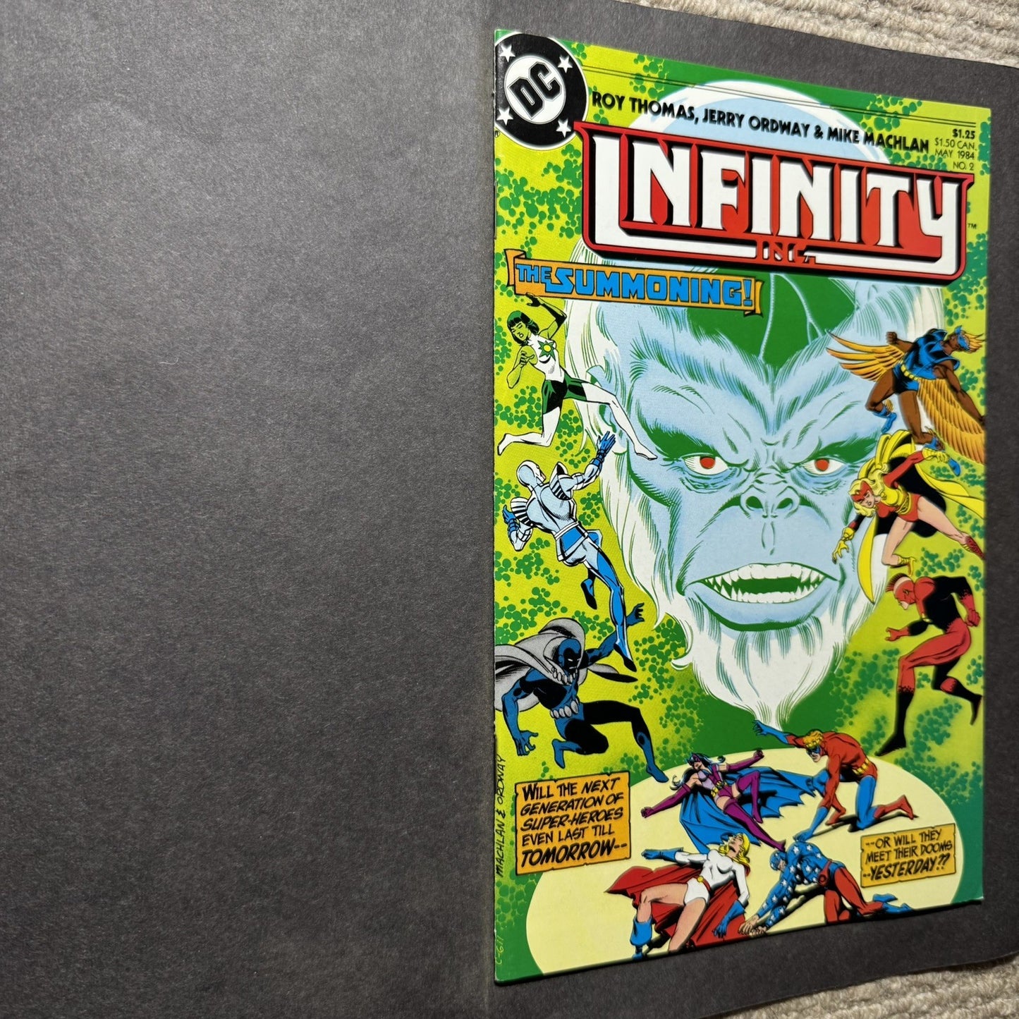 Infinity Inc 2 - Copper Age Dc Comics 1984