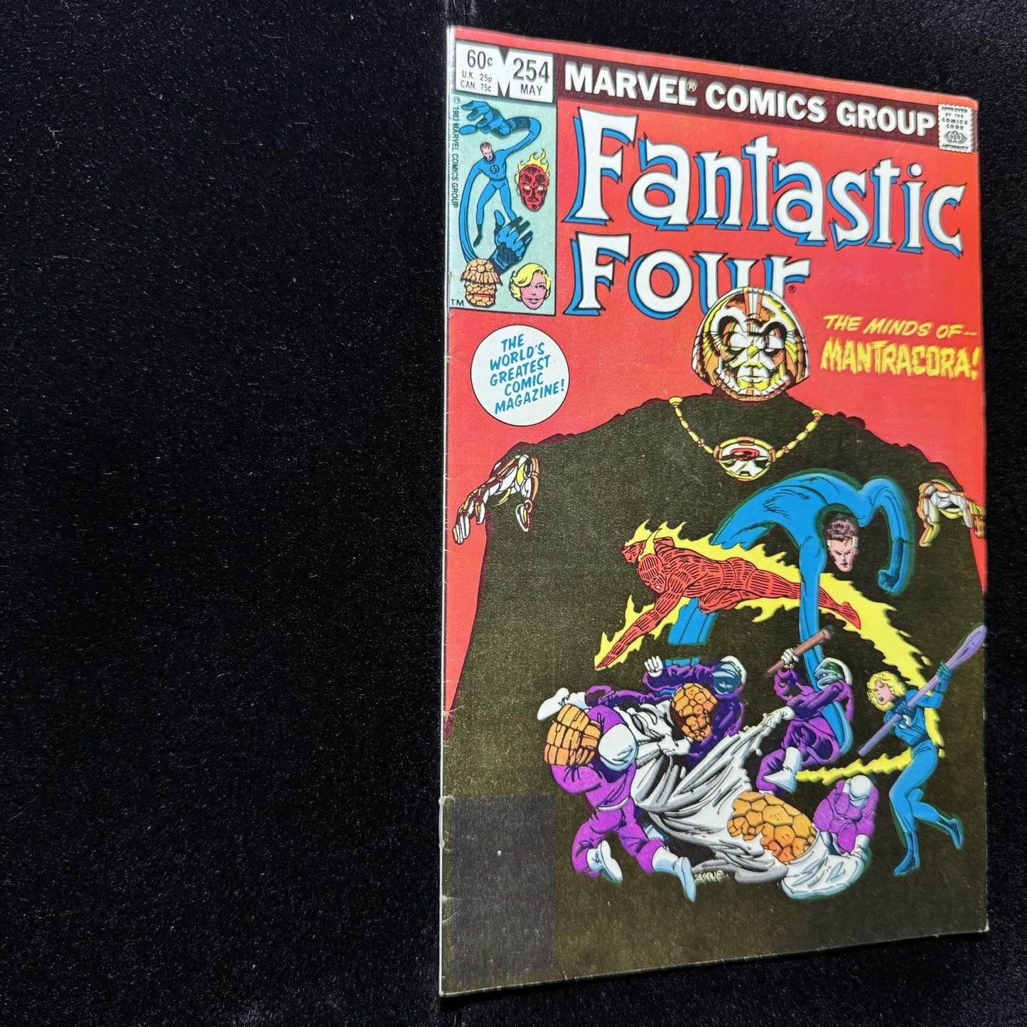 Fantastic Four 254 - Bronze Age Marvel Comics 1983