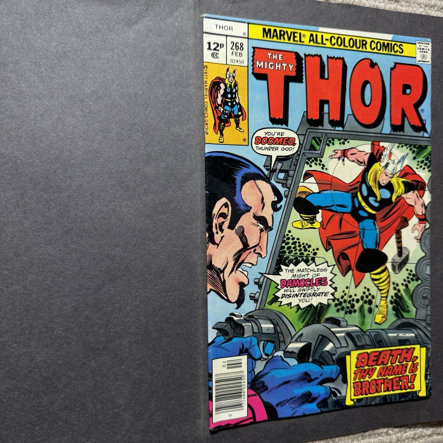 Thor 268 - Bronze Age Marvel Comics 1977