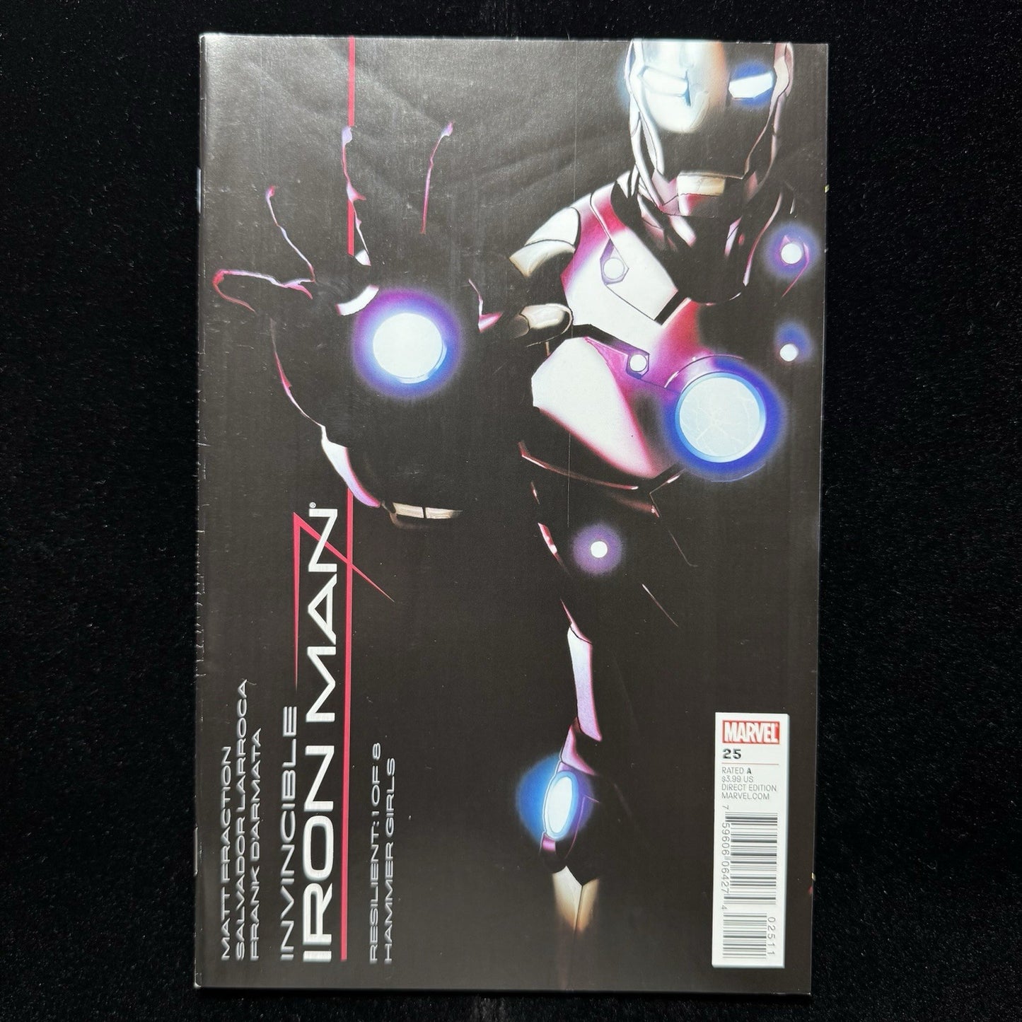 Invincible Iron Man 25 - Variant Cover - Modern Age Marvel Comics 2010