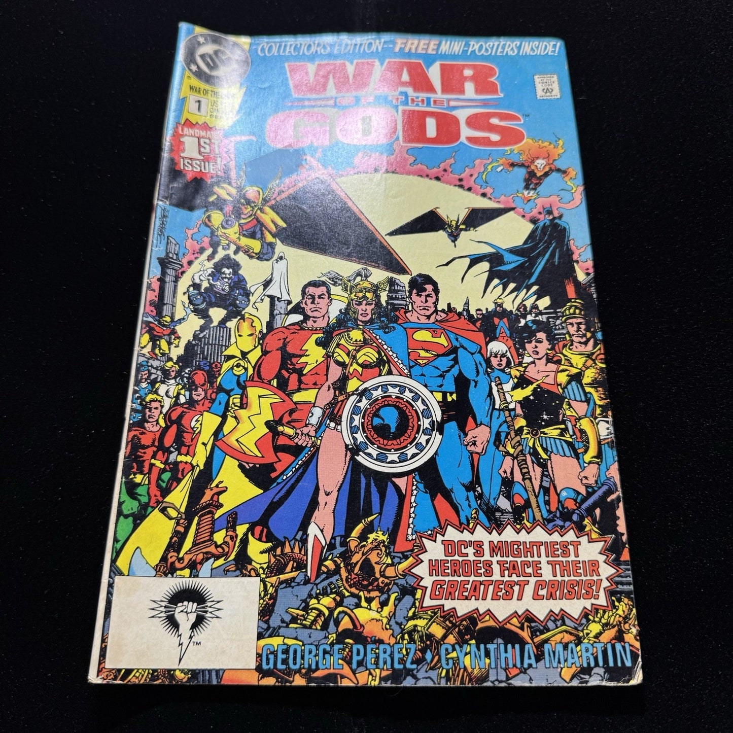 War Of The Gods 1 - Copper Age Dc Comics 1991