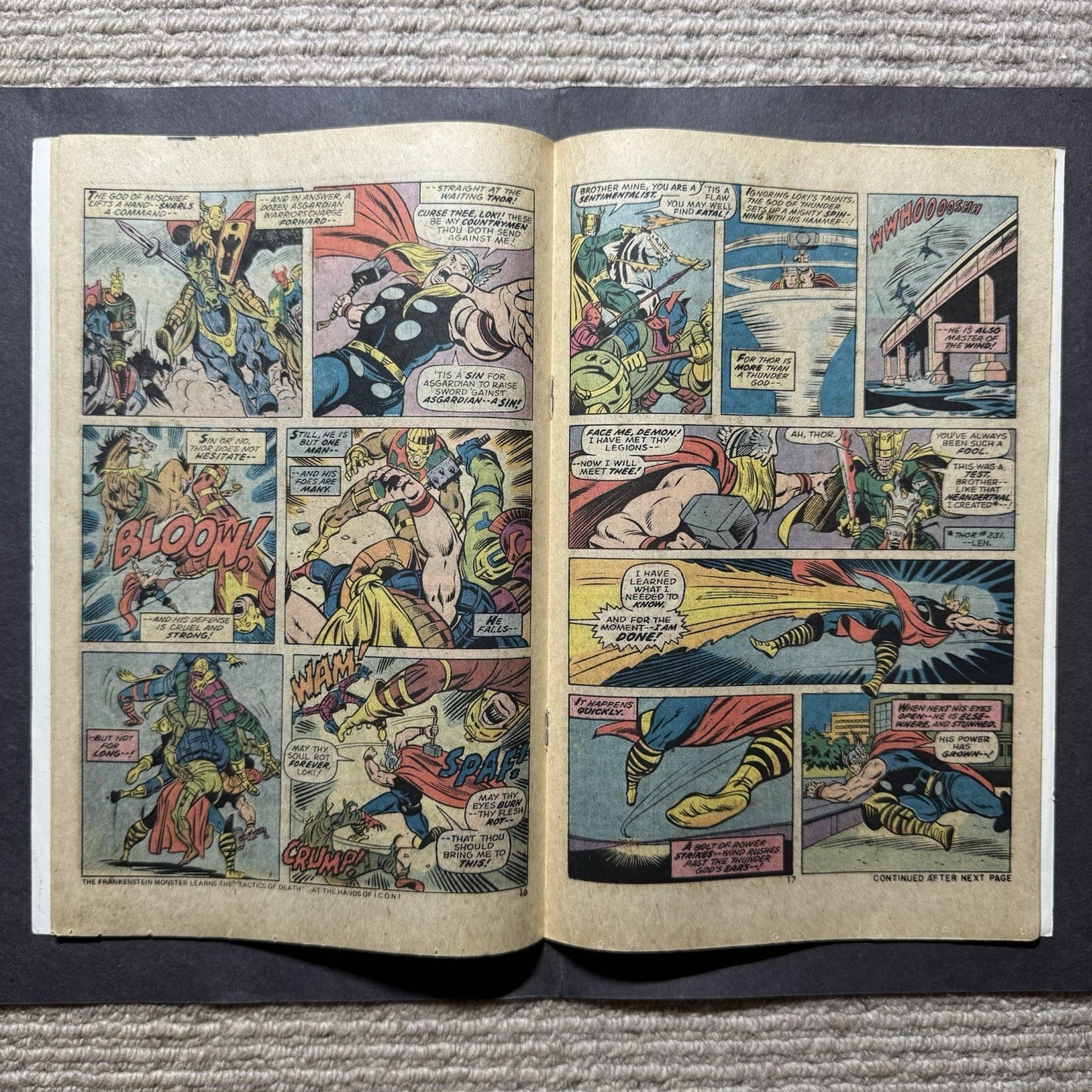 Thor 233 - Bronze Age Marvel Comics 1975
