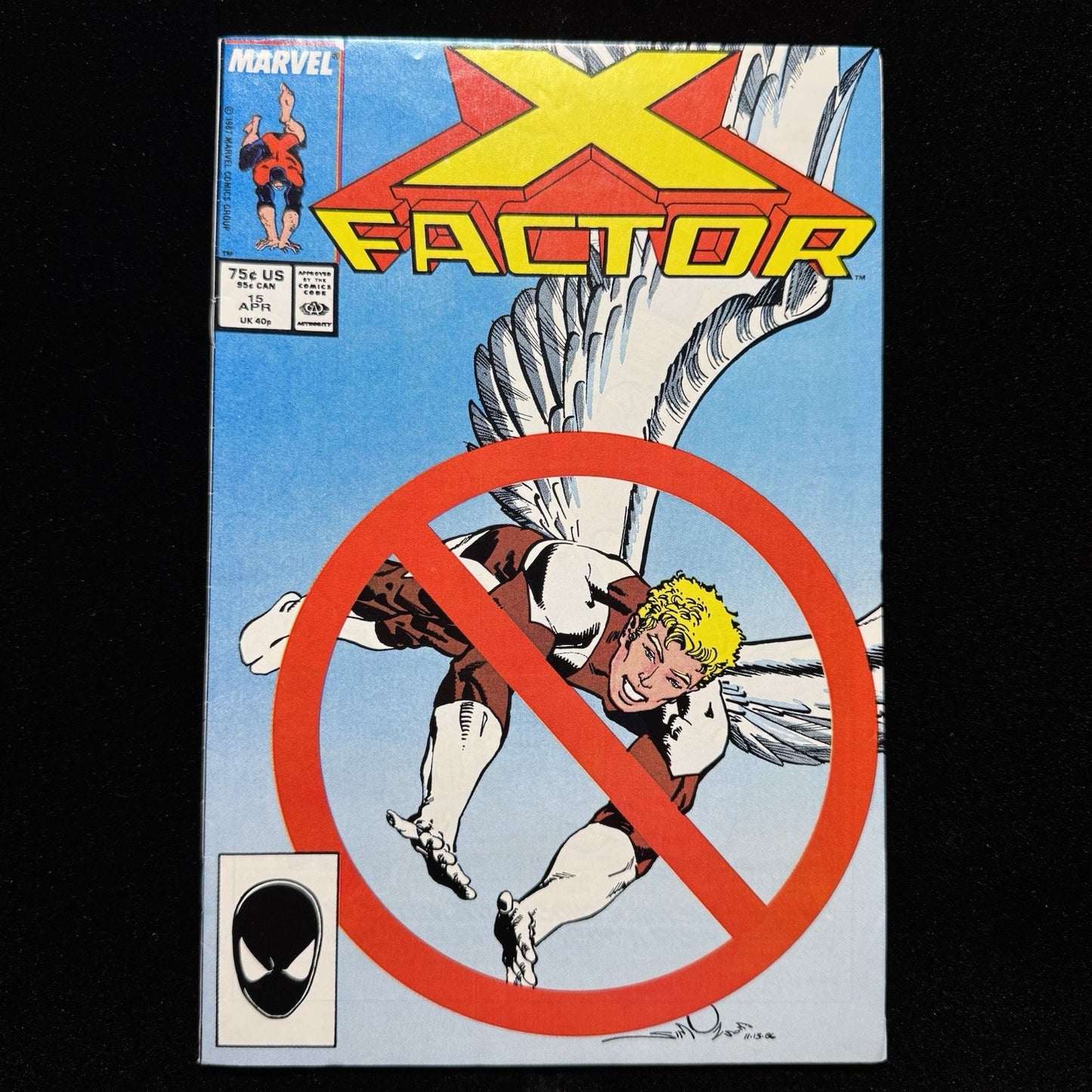 X-Factor 15 - Angel’s Wings Are Amputated - Copper Age Marvel Comics 1987