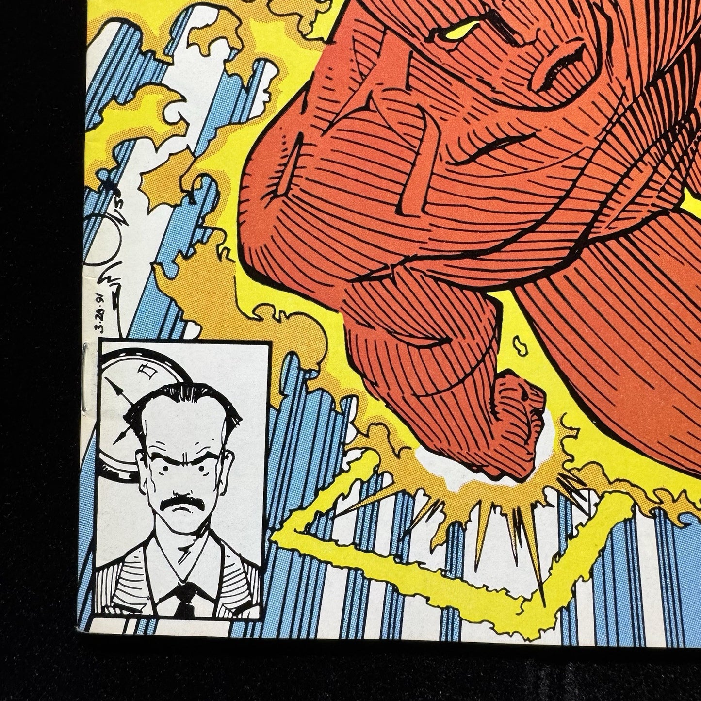 Fantastic Four 353 - 1st Appearance Of Mobius - Copper Age Marvel Comics 1991