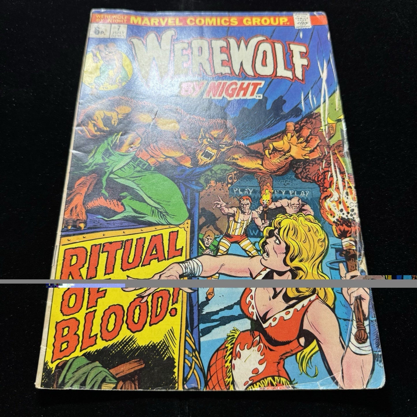 Werewolf By Night 7 - Bronze Age Marvel Comics 1973