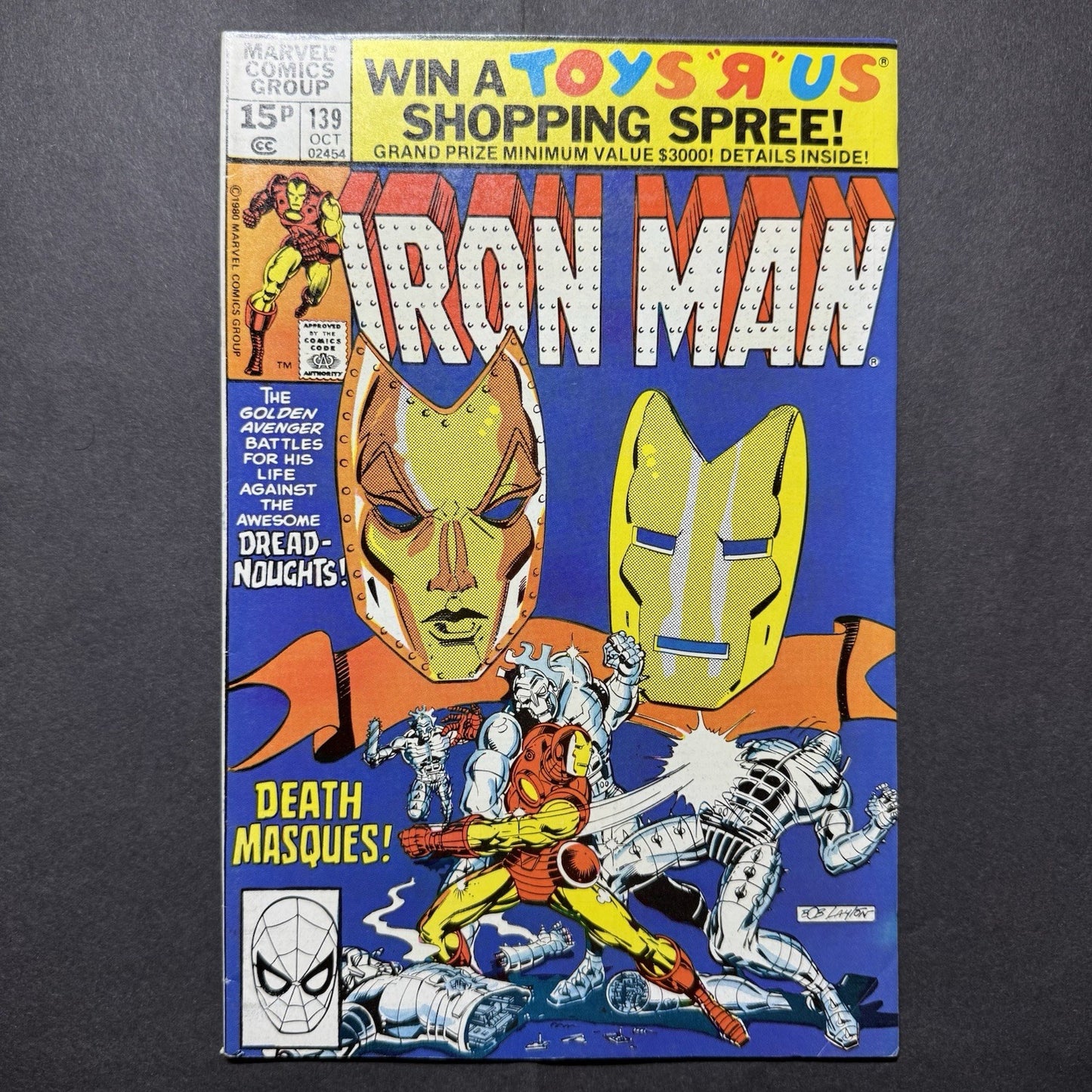 Invincible Iron Man 139/ Bronze Age Marvel comics 1980