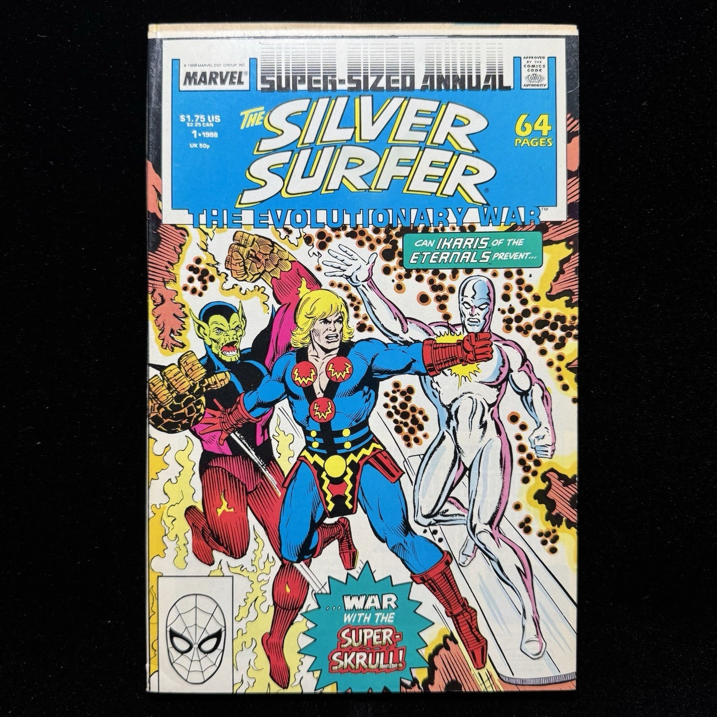 Silver Surfer Annual 1 - Copper Age Marvel Comics 1988