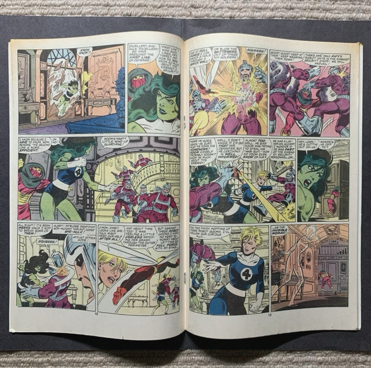 Fantastic Four 287/ copper age marvel comics 1986